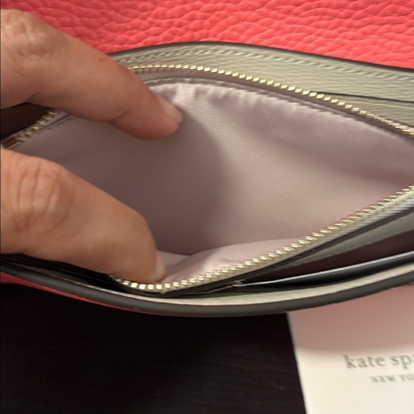 NWT KATE SPADE Top Handle Pebbled Leather Crossbody Chain Bag - Picture 8 of 8